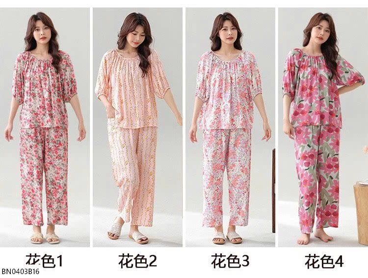 BỘ COTTON LANH LỤA NỮ MẶC NHÀ