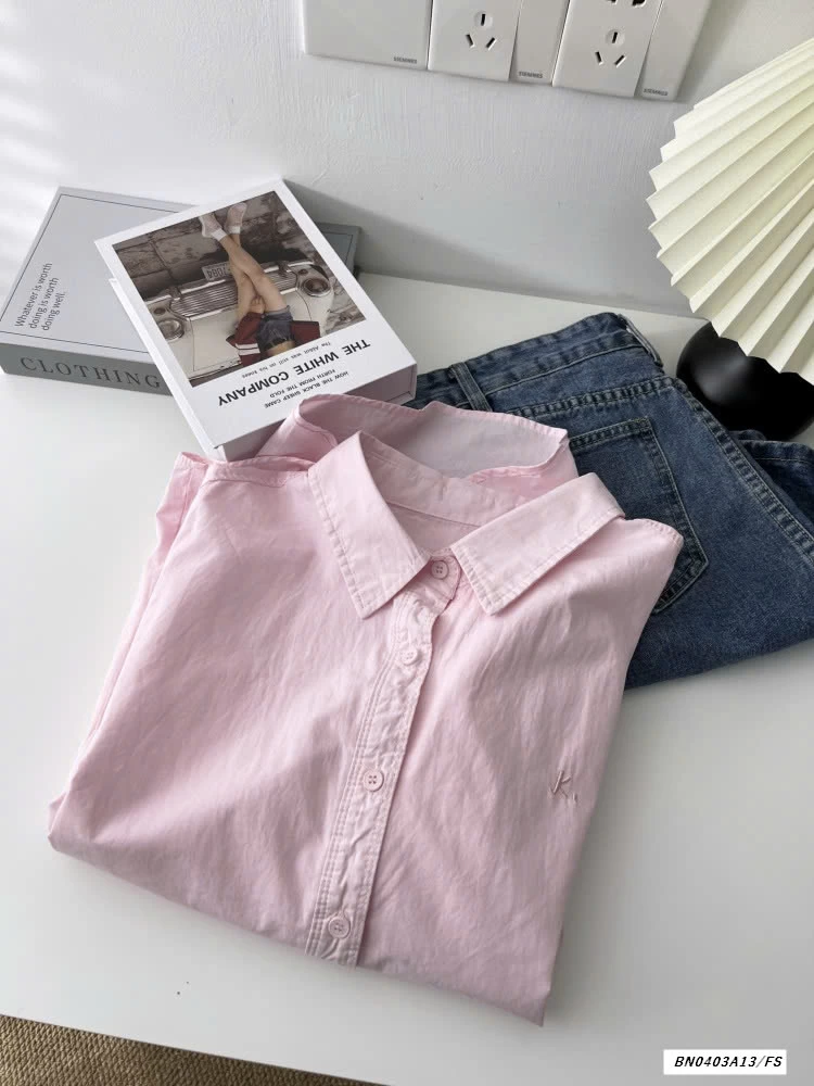 SƠ MI THÔ TRƠN MÀU KOREA