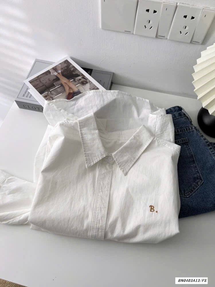 SƠ MI THÔ TRƠN MÀU KOREA