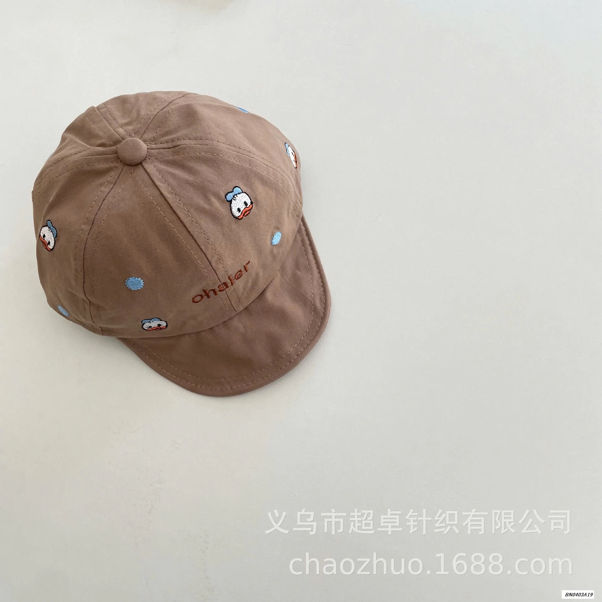 MŨ KẾT THÊU VỊT DONAL