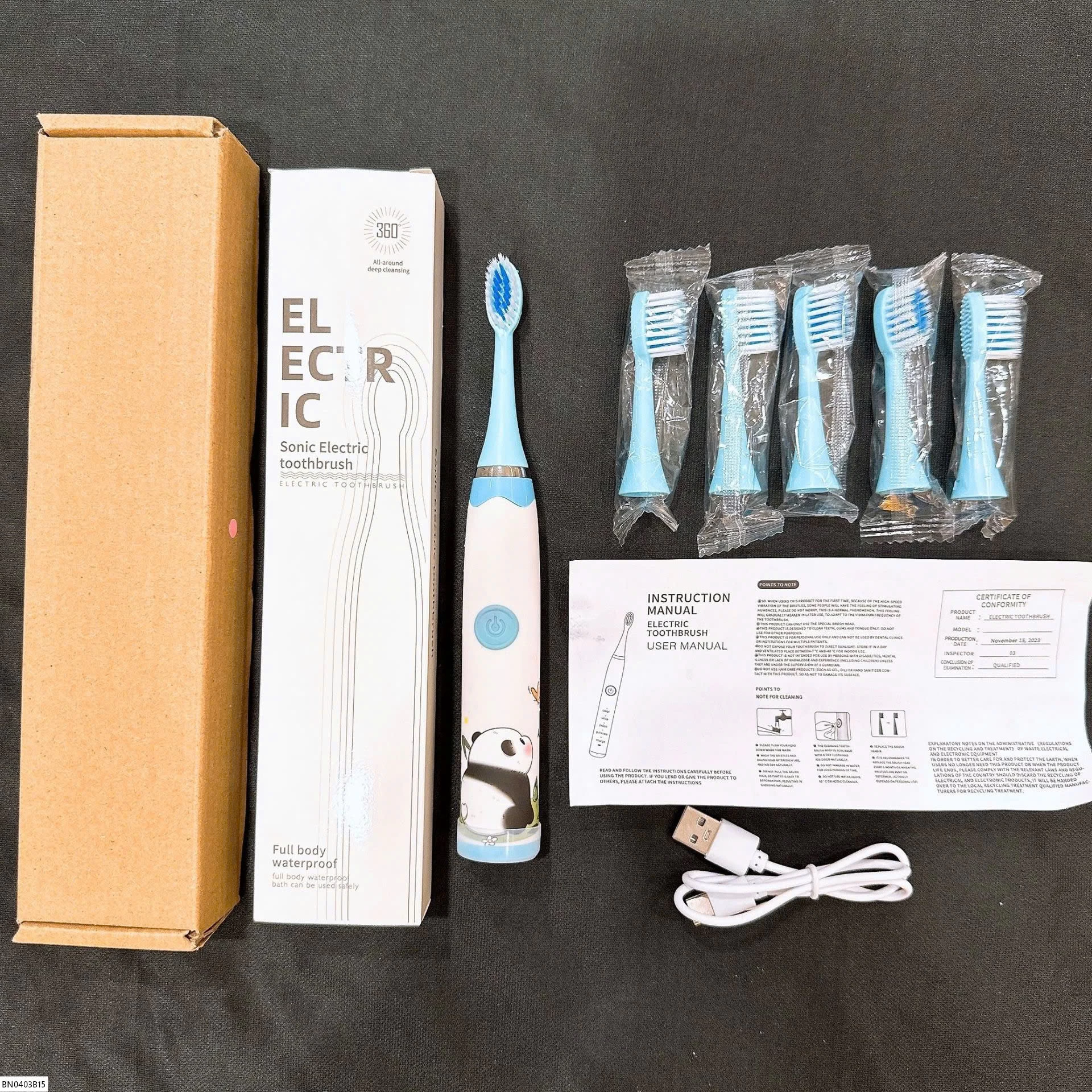 BÀN CHẢI ĐIỆN CHO BÉ