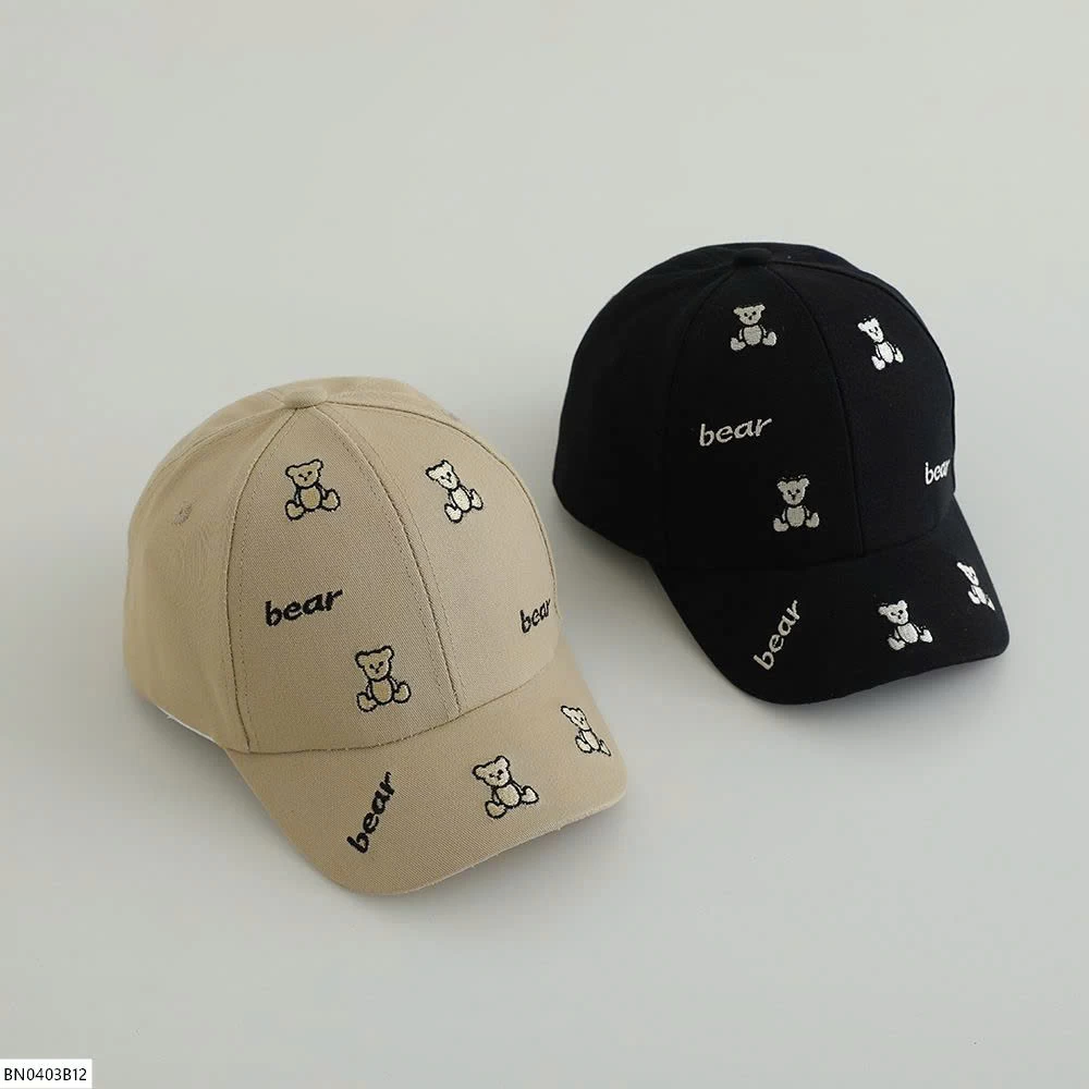 MŨ LƯỠI TRAI HÌNH GẤU