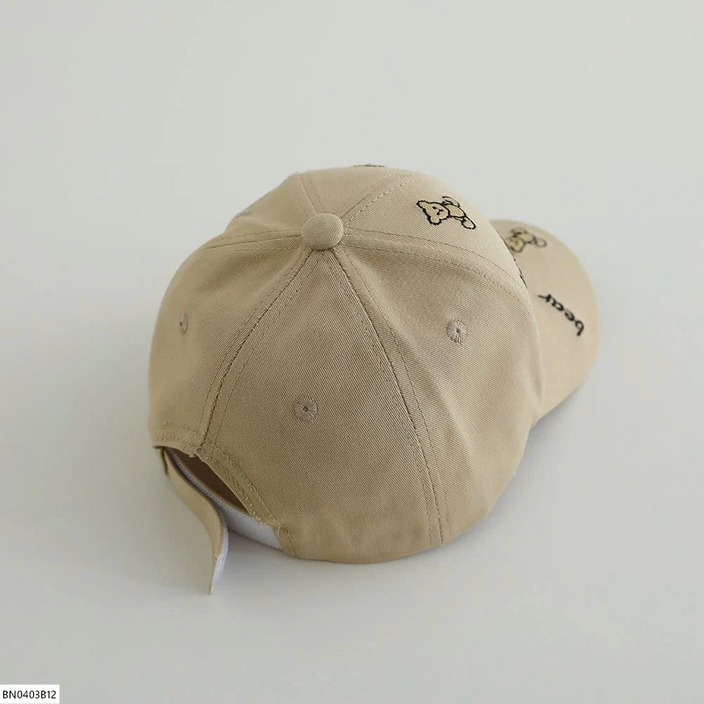 MŨ LƯỠI TRAI HÌNH GẤU