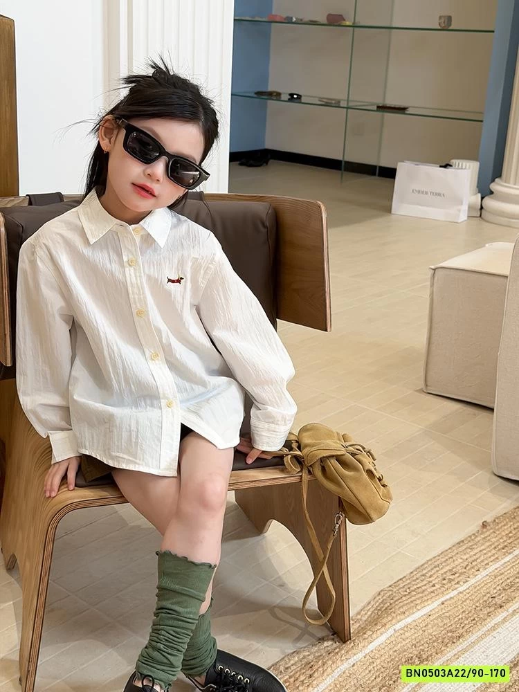 SƠ MI THÊU LOGO NGỰA 26A045 AMBB