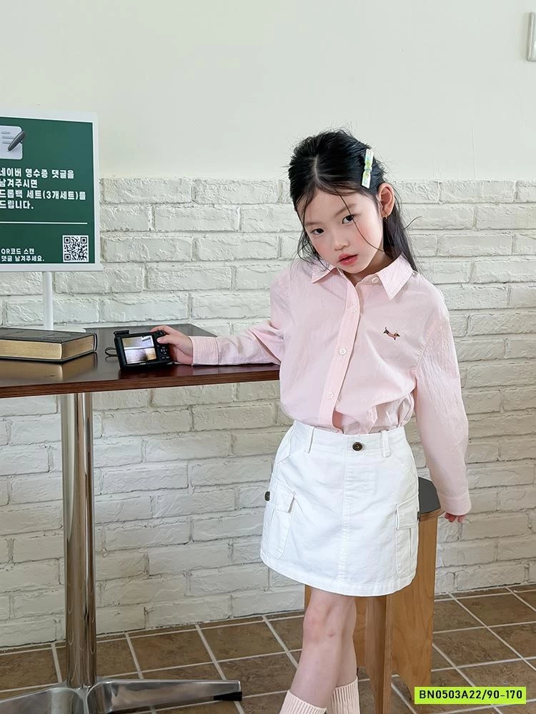 SƠ MI THÊU LOGO NGỰA 26A045 AMBB