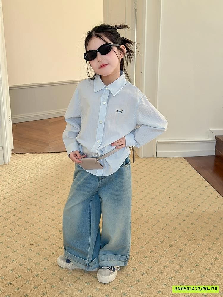 SƠ MI THÊU LOGO NGỰA 26A045 AMBB