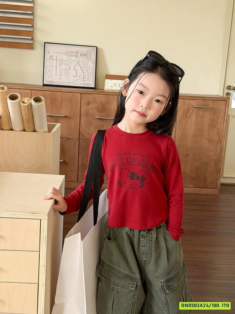 ÁO THUN GIẤY KITTY 26A073 AMBB