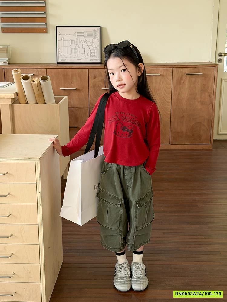 ÁO THUN GIẤY KITTY 26A073 AMBB