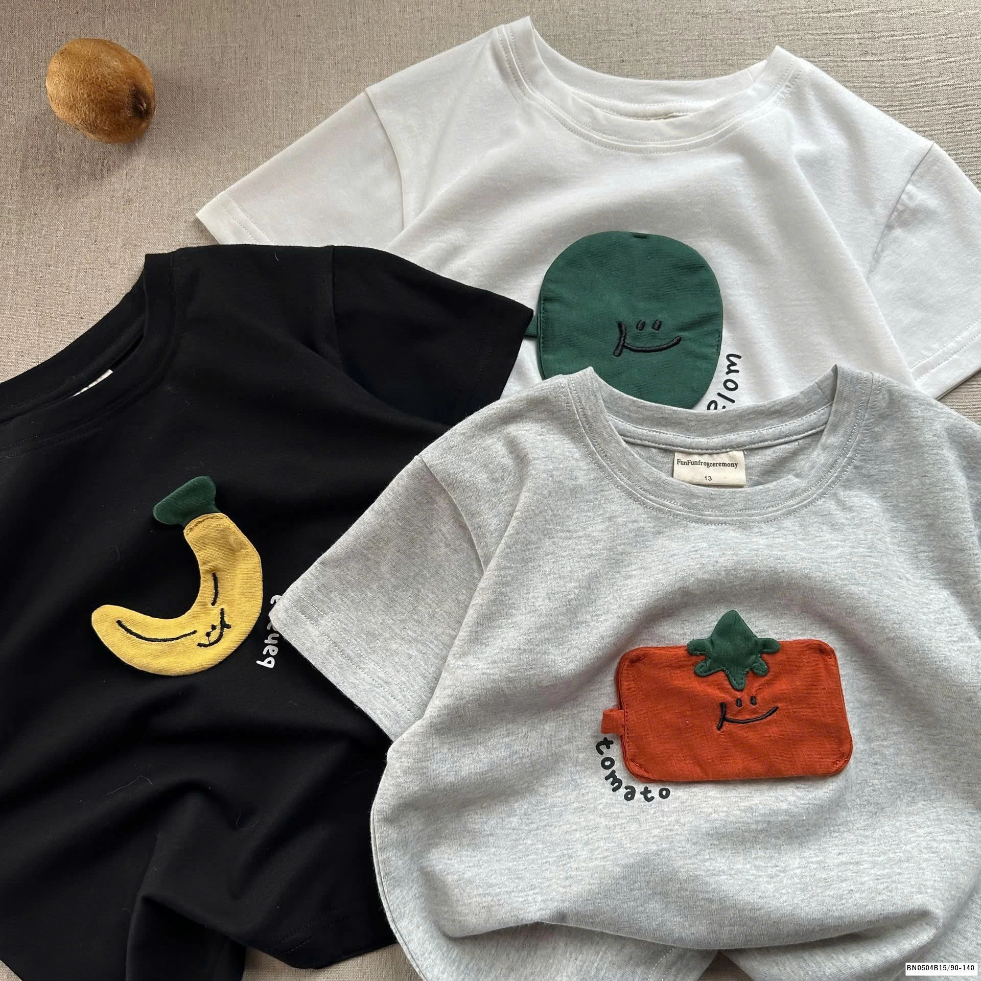 ÁO THUN HOA QUẢ 3D