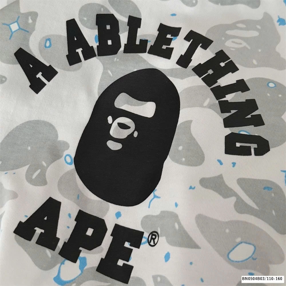 ÁO CỘC TAY HỌA TIẾT LOANG MÀU