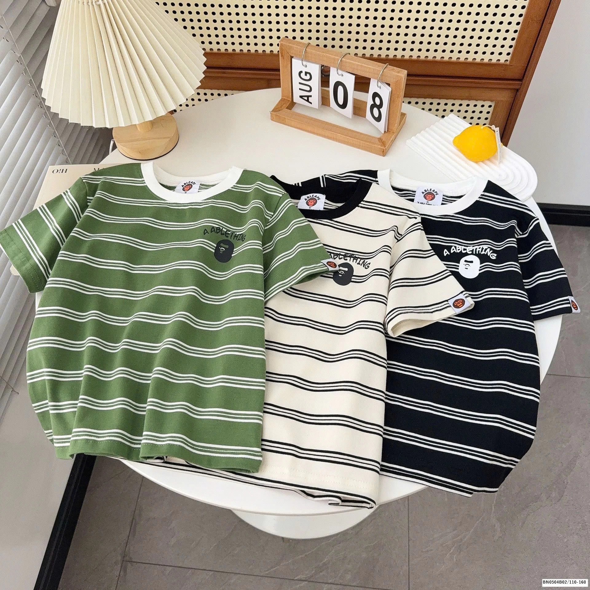 ÁO PHÔNG KẺ NGANG