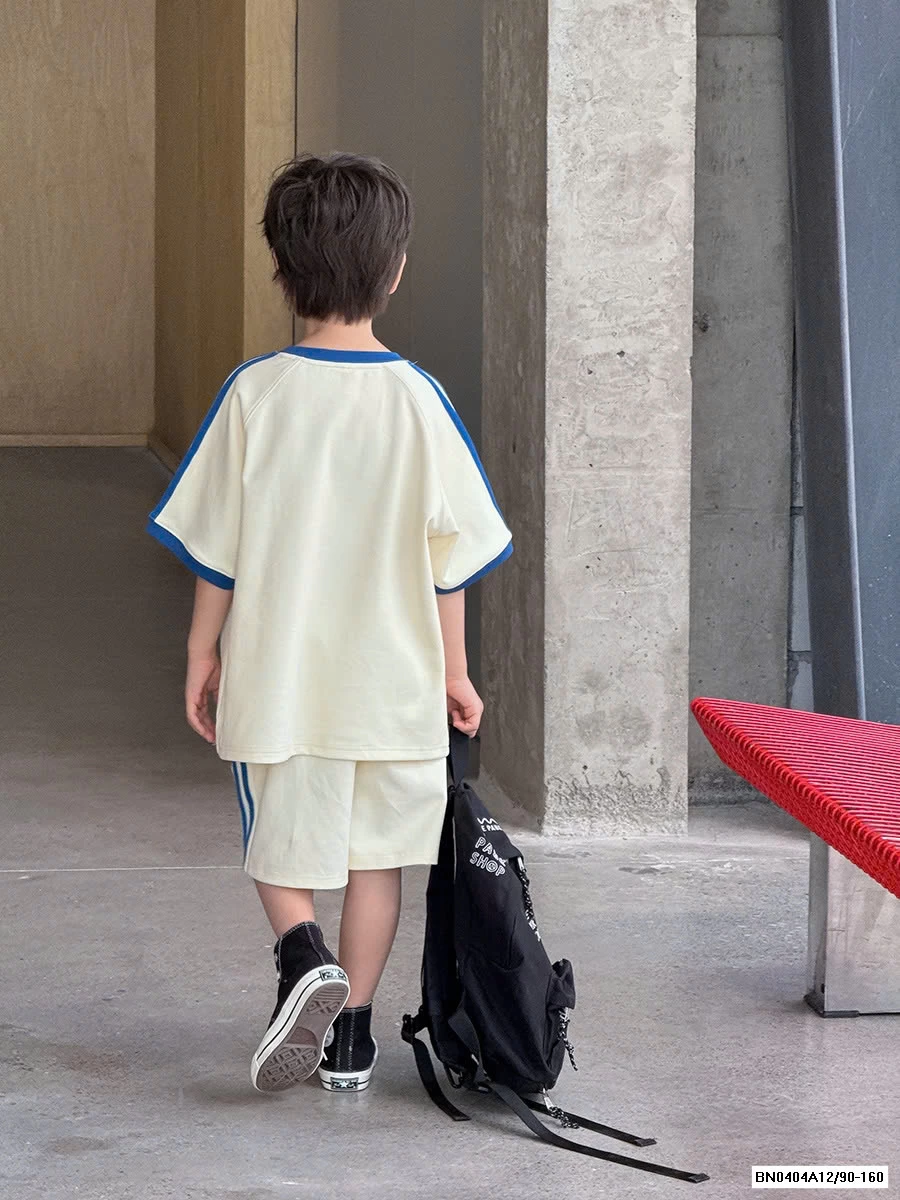 BỘ THỂ THAO SỌC VAI 25B138 AMBB