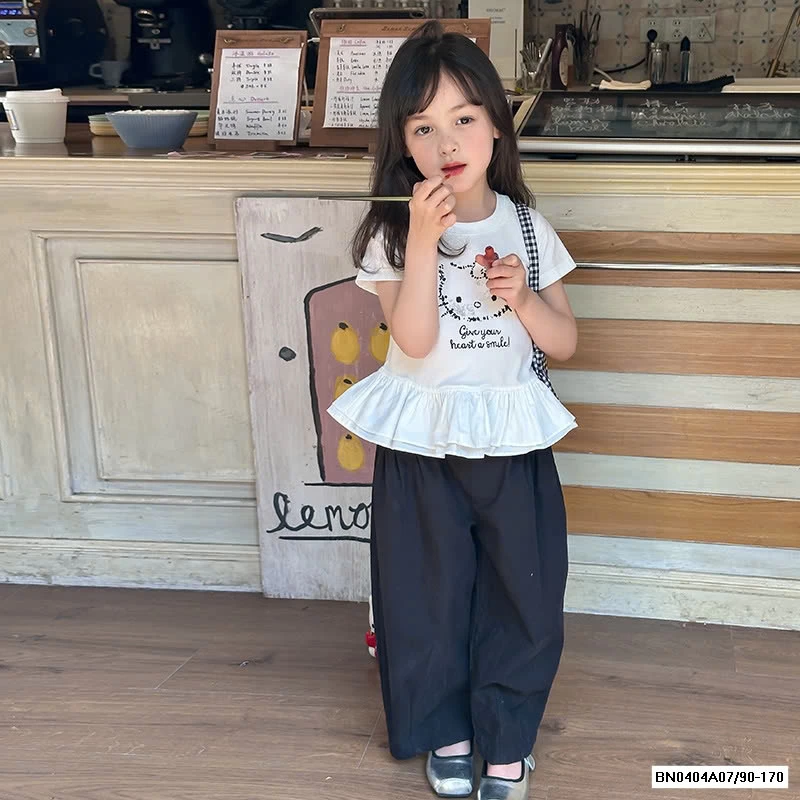 ÁO THUN MÈO BÁNH BÈO AMBB