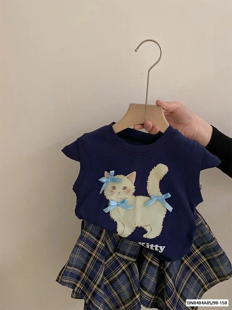 ÁO THUN MÈO MIX CV CARO