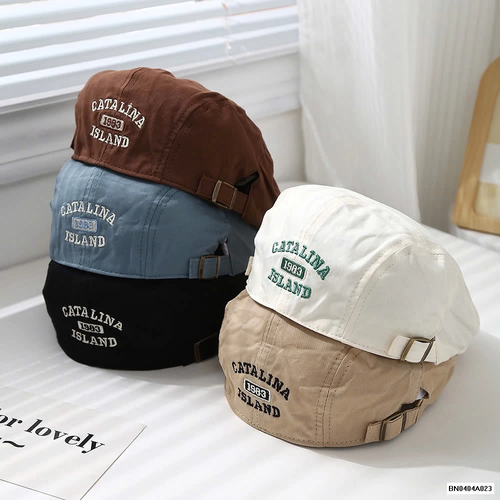 MŨ NỒI MỎ VỊT THÊU CHỮ