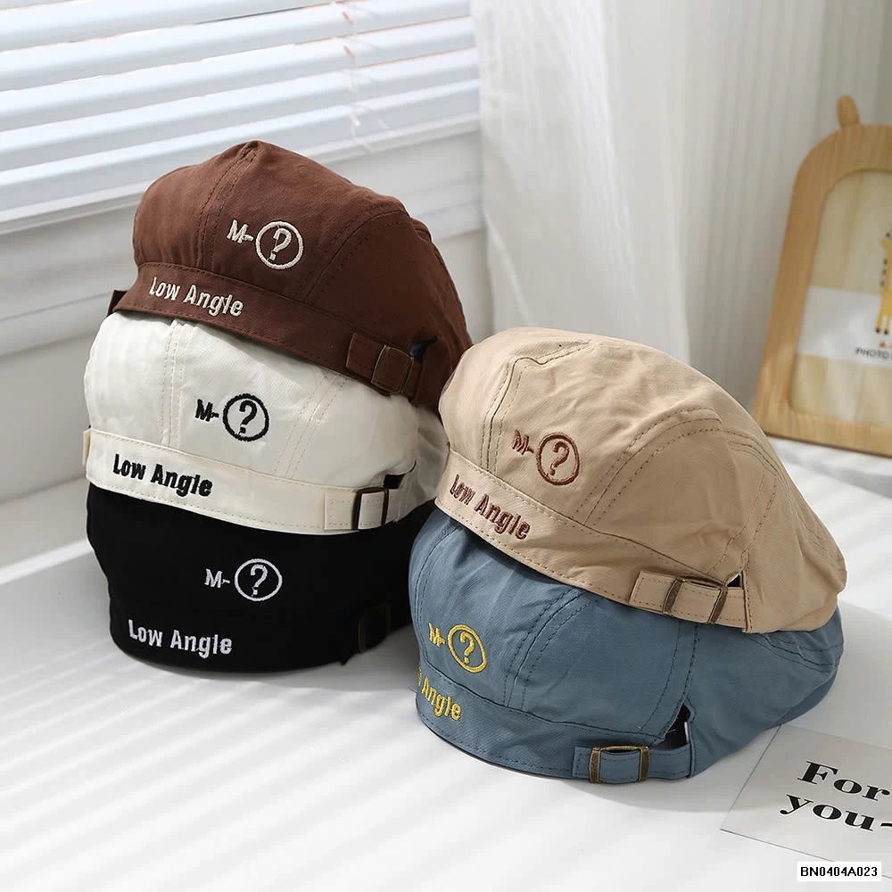 MŨ NỒI MỎ VỊT THÊU CHỮ