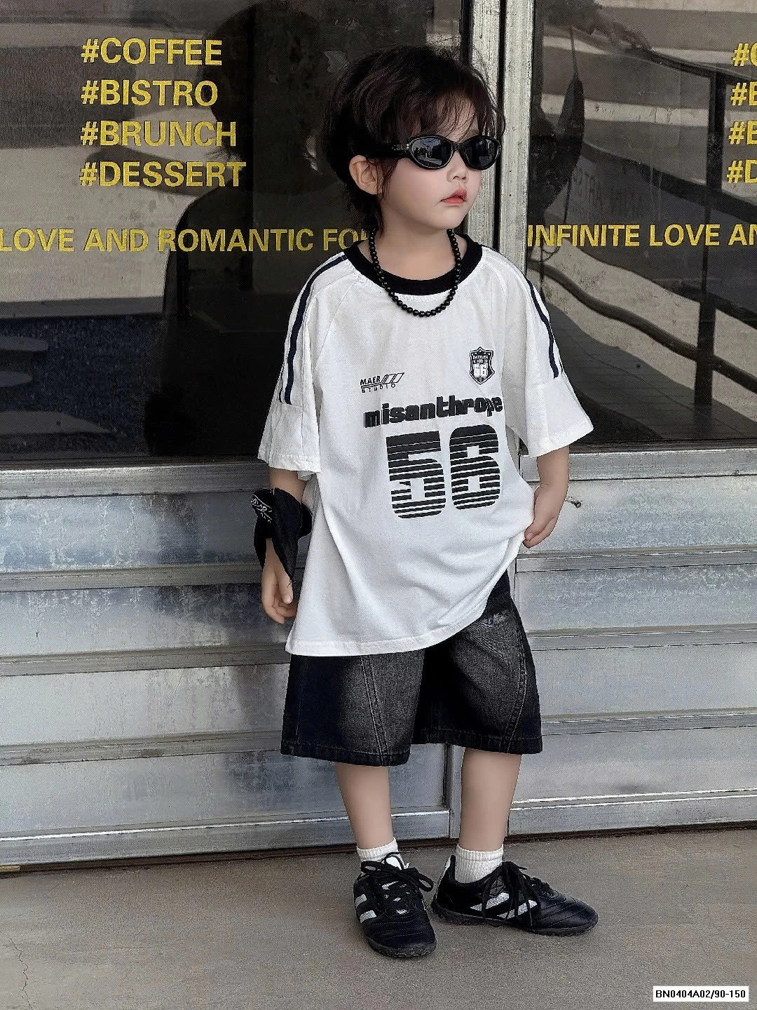 ÁO THỂ THAO SỐ 56 MIX SHORT JEANS