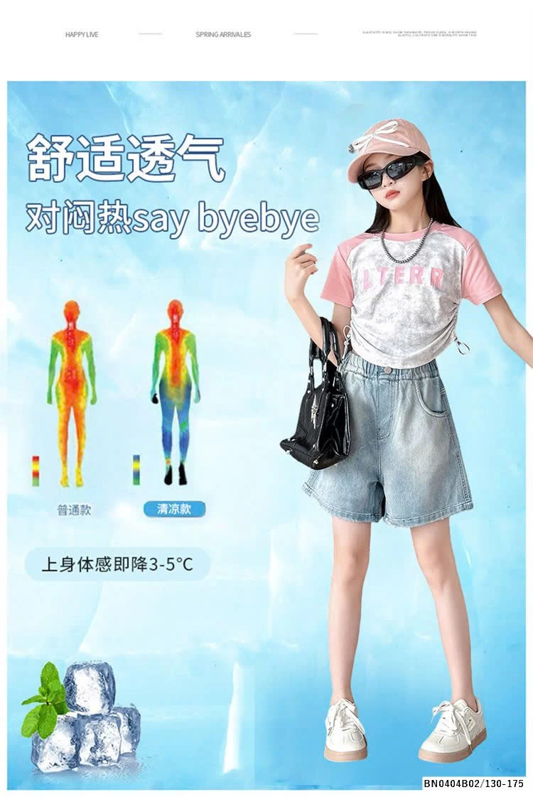 QUẦN SHORT JEAN BÉ GÁI SZ ĐẠI