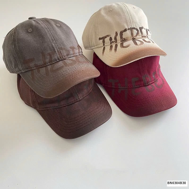 MŨ KẾT LOANG MÀU IN CHỮ AMBB 25A195