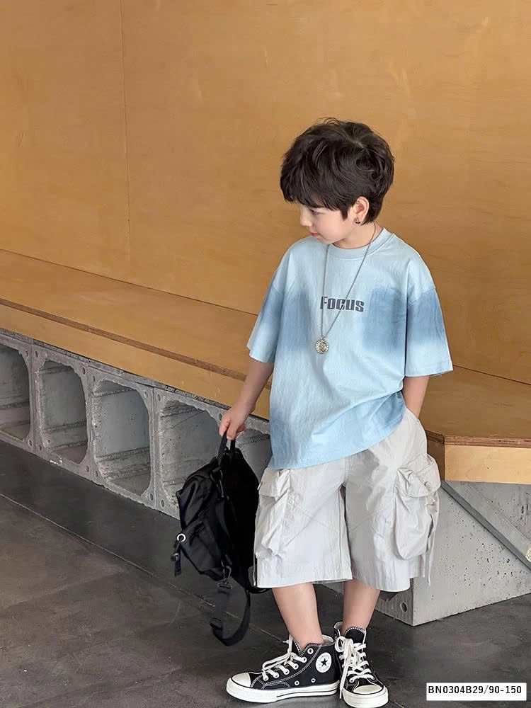 ÁO THUN LOANG MÀU FORCUS AMBB 25B131