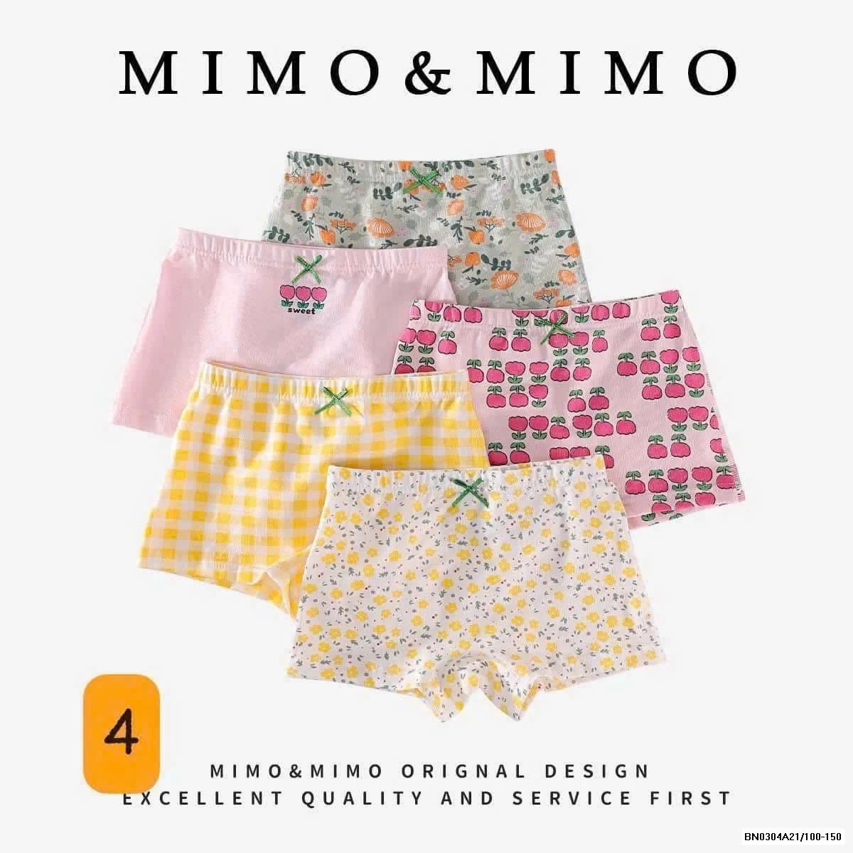 SÉT 5 CHIP ĐÙI DỄ THƯƠNG