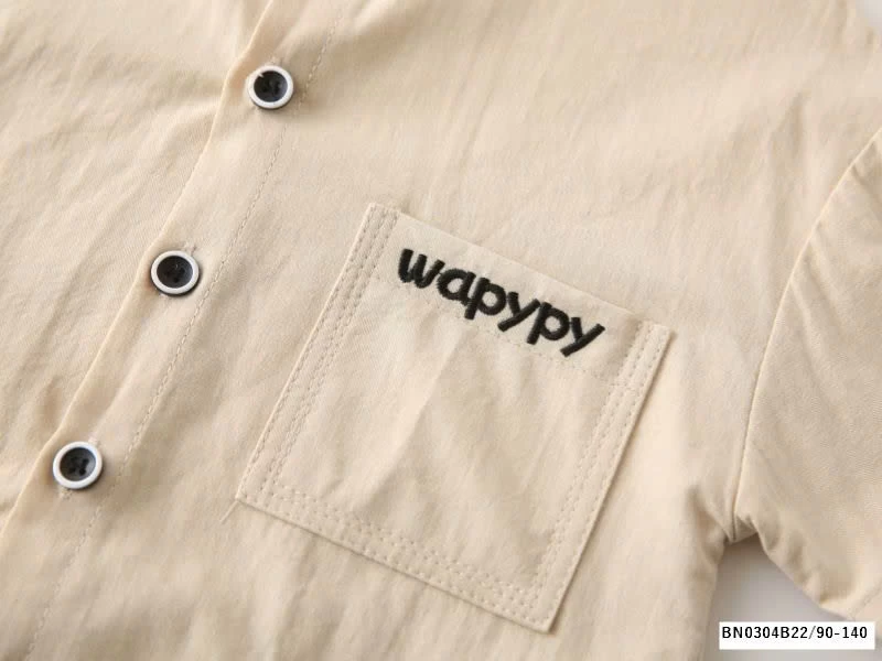 ÁO SƠ MI CỔ TÀU WAPPY