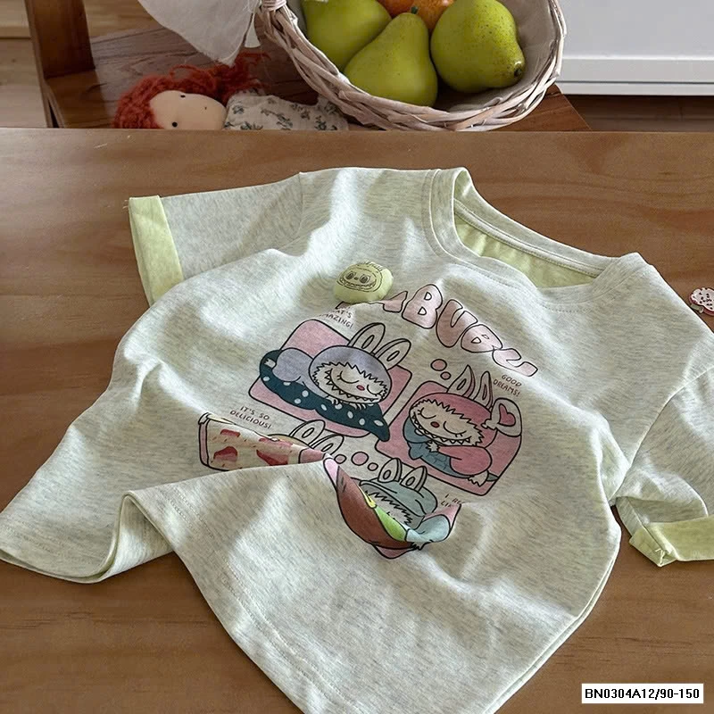 ÁO THUN IN HÌNH PHỐI MÀU