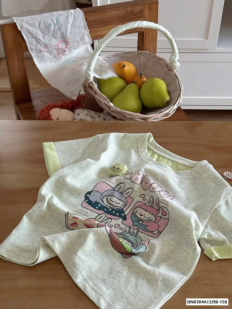 ÁO THUN IN HÌNH PHỐI MÀU