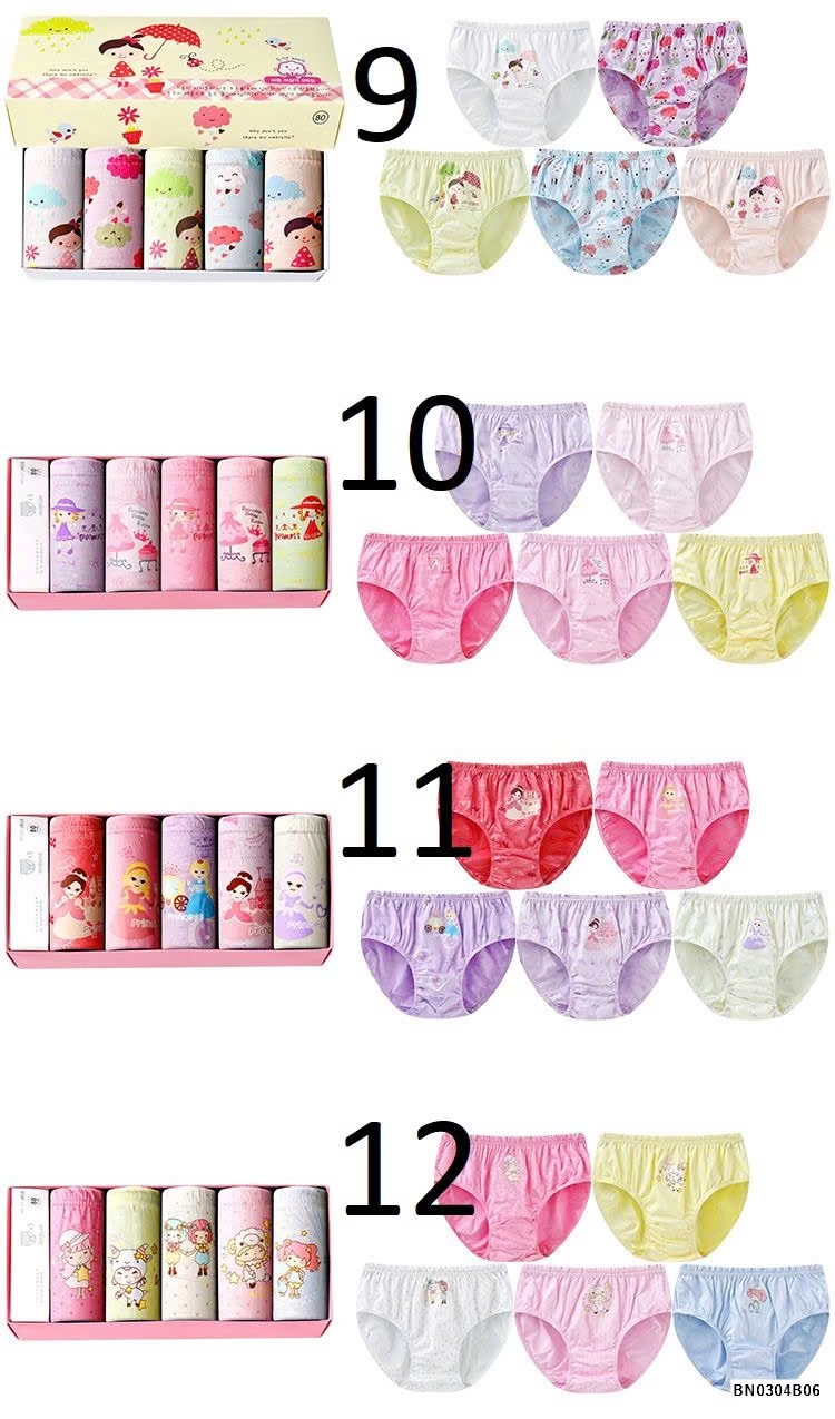 BOX 5 CHIP COTTON TAM GIÁC BÉ GÁI