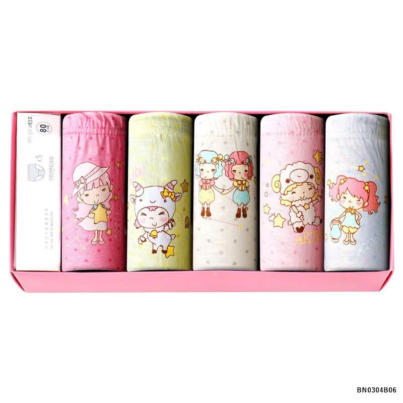 BOX 5 CHIP COTTON TAM GIÁC BÉ GÁI