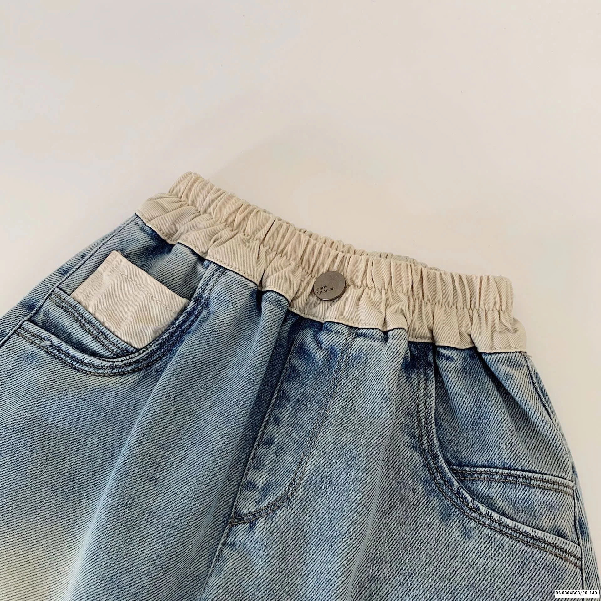 QUẦN JEAN BÉ TRAI PHỐI CẠP CHUN