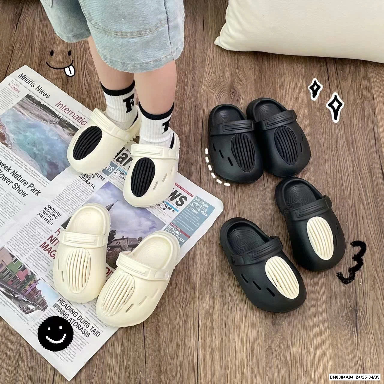 DÉP RỌ SIÊU NHẸ EVA PHỐI MÀU