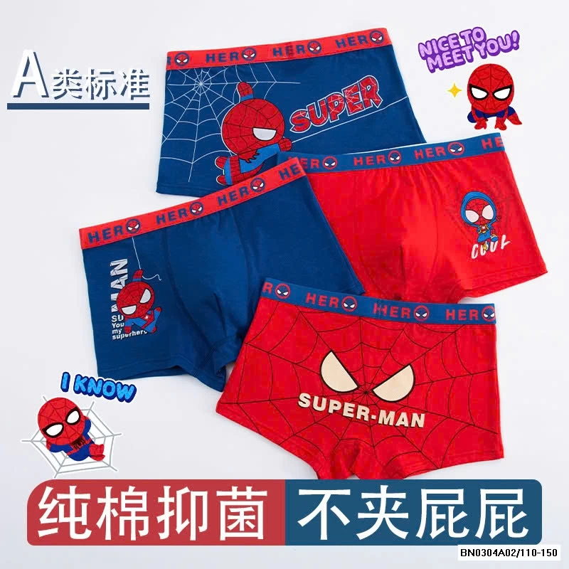 SÉT 4 CHÍP ĐÙI SPIDERMAN