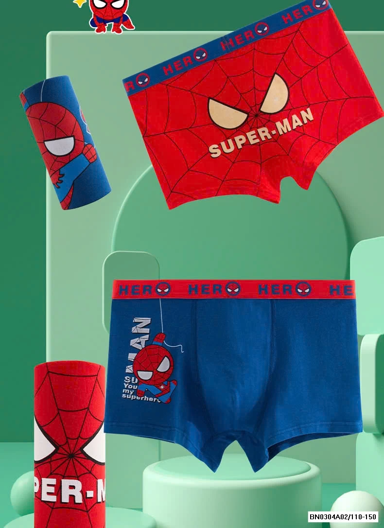 SÉT 4 CHÍP ĐÙI SPIDERMAN