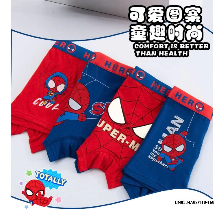 SÉT 4 CHÍP ĐÙI SPIDERMAN