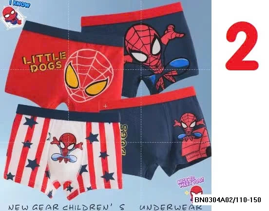 SÉT 4 CHÍP ĐÙI SPIDERMAN