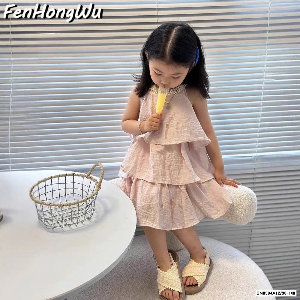 ĐẦM HỒNG XẾP TẦNG CỔ YẾM PREMIUM