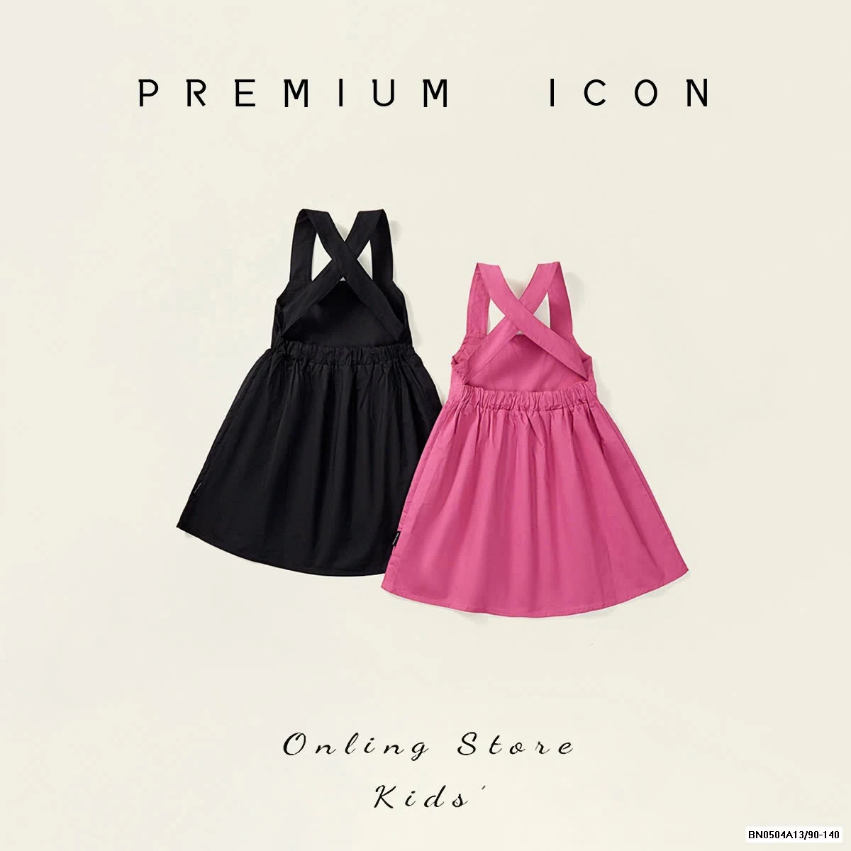 ĐẦM 2 DÂY CHÉO LƯNG PREMIUM