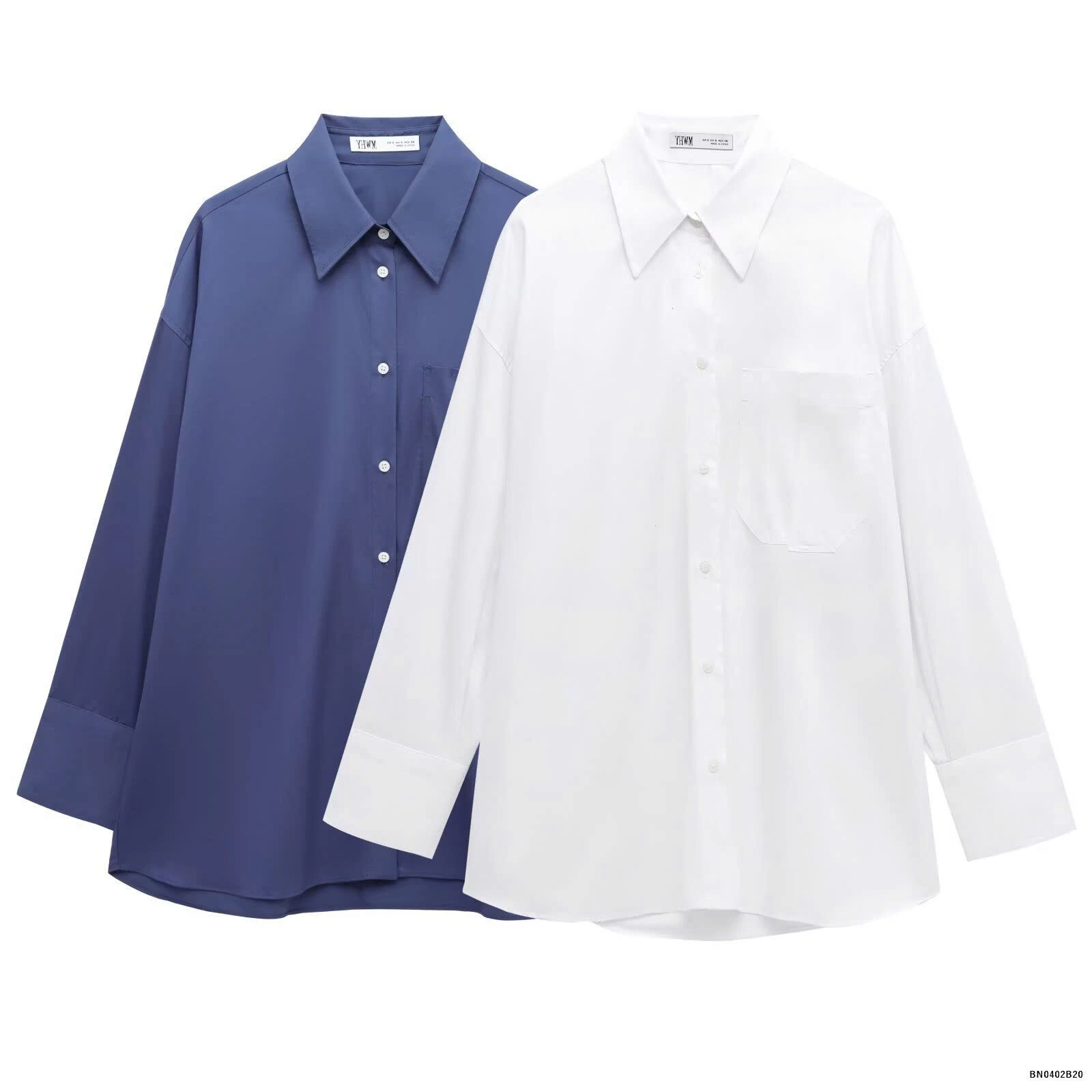 ÁO SƠ MI CỔ NHỌN TÚI LỆCH  KASLEAD