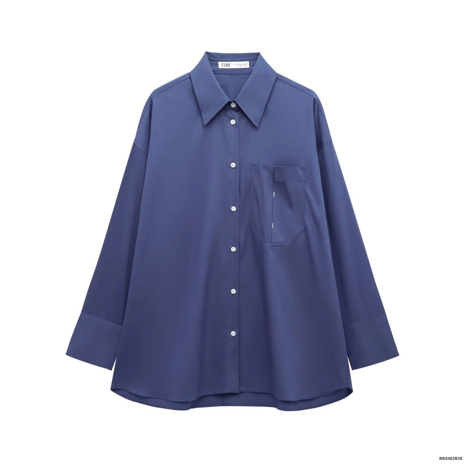 ÁO SƠ MI CỔ NHỌN TÚI LỆCH  KASLEAD