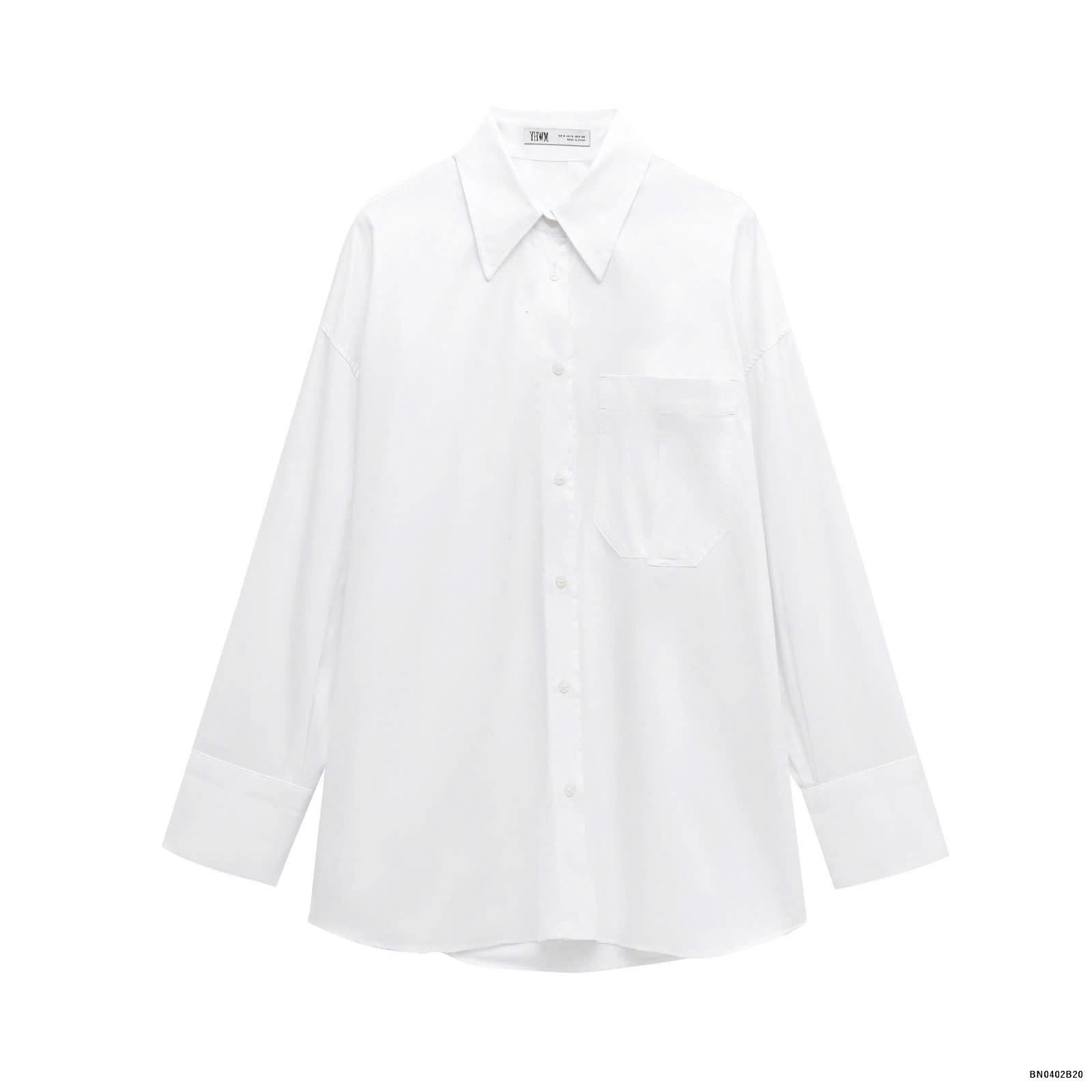 ÁO SƠ MI CỔ NHỌN TÚI LỆCH  KASLEAD