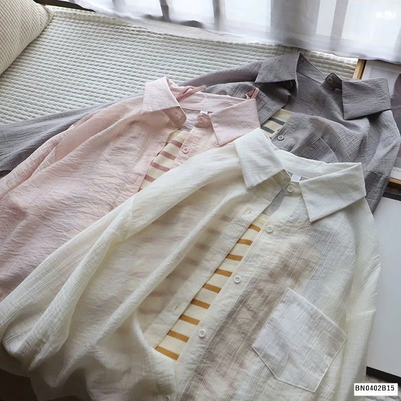 ÁO SƠ MI NỮ HÀN QUỐC