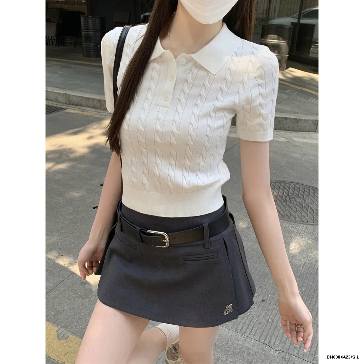 POLO LEN CROPTOP