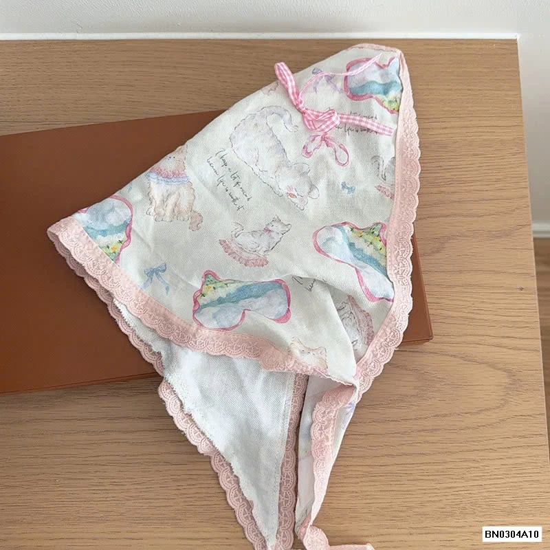 SÉT KHĂN+DÂY BUỘC TÓC NÀNG THƠ