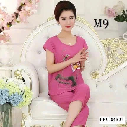 BỘ ĐŨI TRƠN HÌNH HOA CHO MẸ