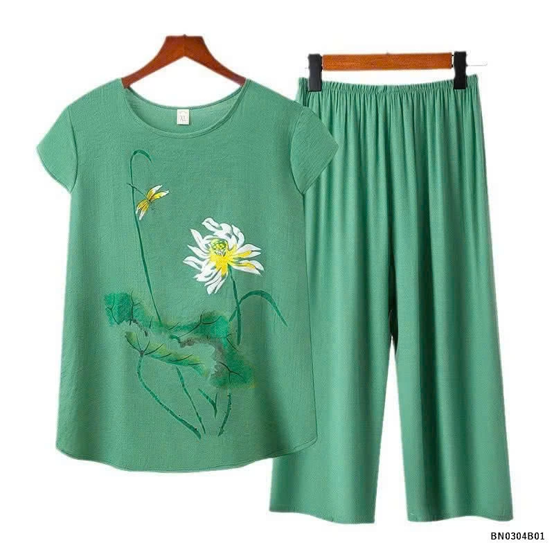 BỘ ĐŨI TRƠN HÌNH HOA CHO MẸ