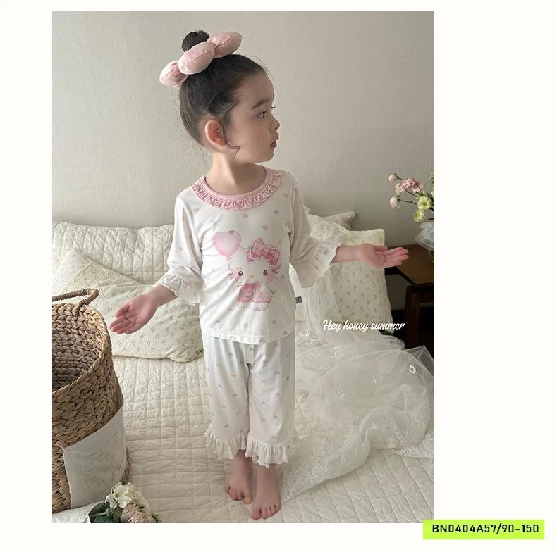 BỘ THUN LẠNH LOE HONEY BÉ GÁI