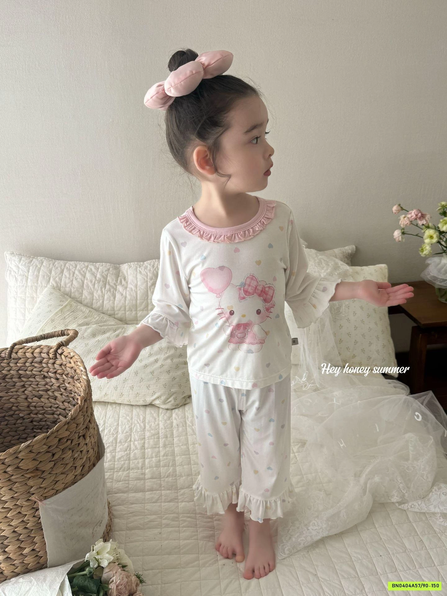 BỘ THUN LẠNH LOE HONEY BÉ GÁI