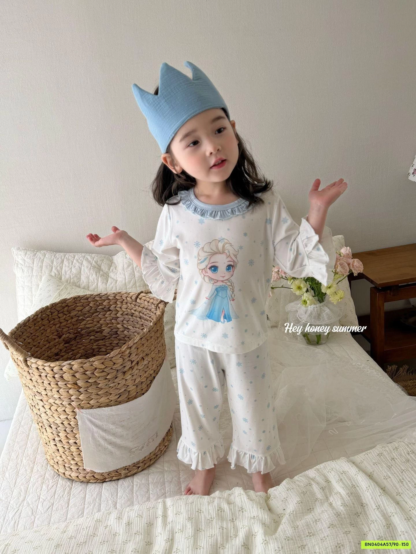 BỘ THUN LẠNH LOE HONEY BÉ GÁI