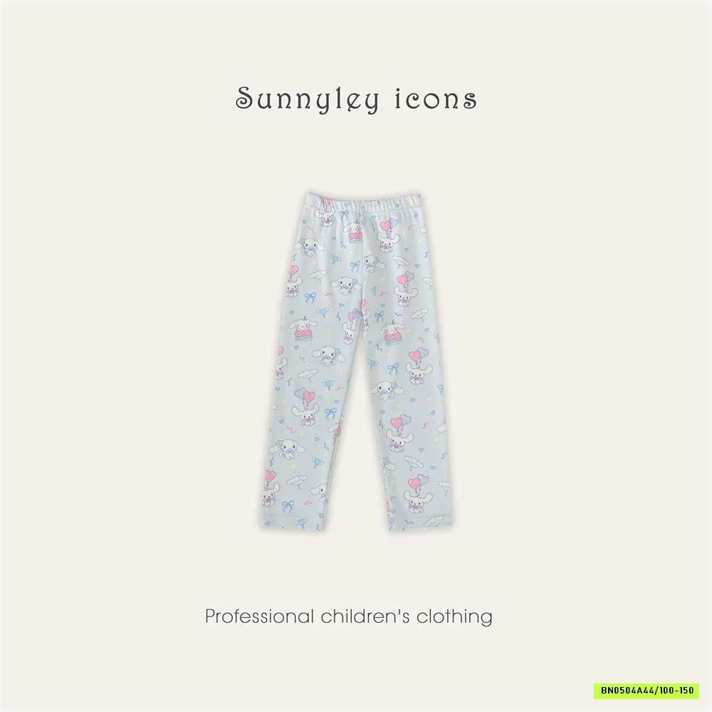 SET LEGGING HOẠT HÌNH BÉ GÁI